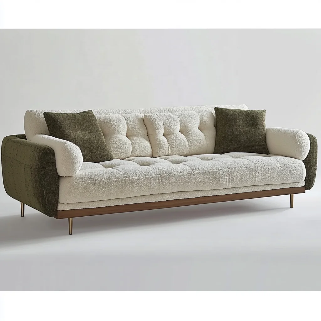 Italy 2-Seater Soft Boucle Velvet Modular Sectional Sofa Couch Set Upholstered Sponge Filling For Villa Hotel Living Room
Italy 2-Seater Soft Boucle Velvet Modular Sectional Sofa Couch Set Upholstered Sponge Filling For Villa Hotel Living Room