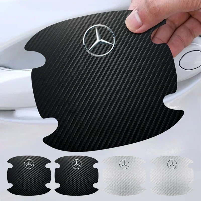 4Pcs Carbon Fiber Car Door Bowl Handle Anti-Scratches Sticker for Mercedes Benz W212 W204 W211W168 W213 W205 W210 W108 W124
4Pcs Carbon Fiber Car Door Bowl Handle Anti-Scratches Sticker for Mercedes Benz W212 W204 W211W168 W213 W205 W210 W108 W124