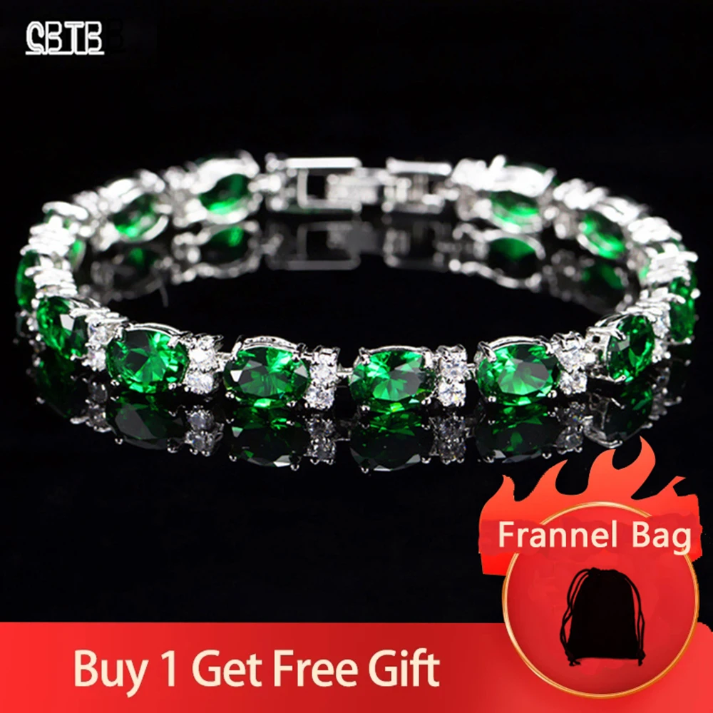 Luxury 925 Silver Bracelet Emerald Moissanite Fine Jewelry Charm Bracelet for Woman Wedding Accessories Gift
Luxury 925 Silver Bracelet Emerald Moissanite Fine Jewelry Charm Bracelet for Woman Wedding Accessories Gift