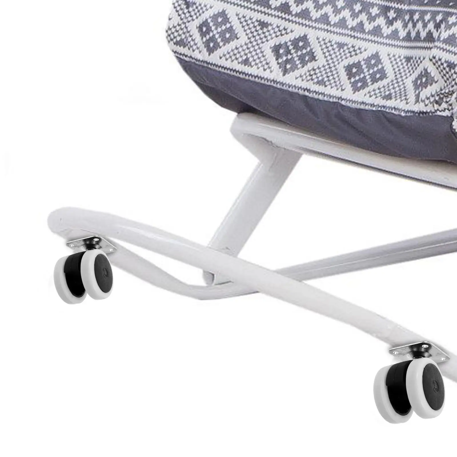 4pcs 1.5 Inch Silent Swivel Caster Wheels White Edge Heavy Duty Furniture Casters for Baby Bed Shelves Sets
4pcs 1.5 Inch Silent Swivel Caster Wheels White Edge Heavy Duty Furniture Casters for Baby Bed Shelves Sets