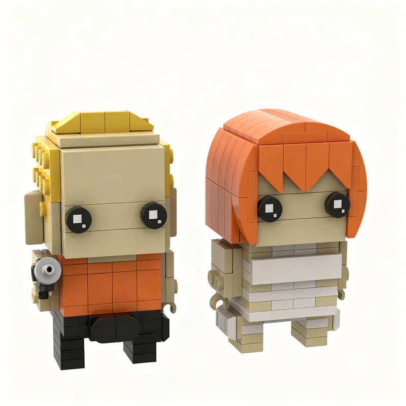NEW 246PCS MOC Model Korben Leeloo Fifth Element Brickheadz 1 Building Blocks DIY Assembly Building Blocks Display Gift Decor
NEW 246PCS MOC Model Korben Leeloo Fifth Element Brickheadz 1 Building Blocks DIY Assembly Building Blocks Display Gift Decor