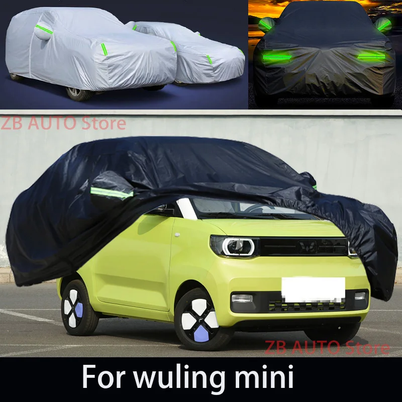 For wuling mini Outdoor Protection Full Car Covers Snow Cover Sunshade Waterproof Dustproof Exterior Car accessories
For wuling mini Outdoor Protection Full Car Covers Snow Cover Sunshade Waterproof Dustproof Exterior Car accessories