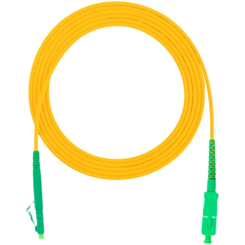 SC/APC to LC/APC Fiber Optic Cable Jumper Optical Patch Cord Simplex Single-Mode 9/125
SC/APC to LC/APC Fiber Optic Cable Jumper Optical Patch Cord Simplex Single-Mode 9/125