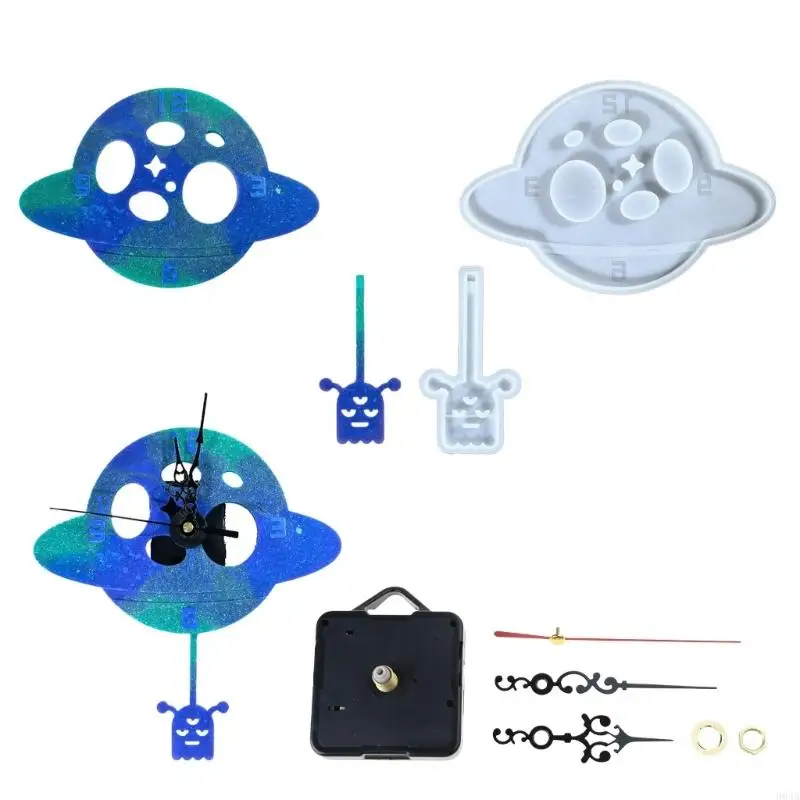 Flexible Silicone Mold for Alien Planet Decorations Pendulum Clock Resin Mould 964A
Flexible Silicone Mold for Alien Planet Decorations Pendulum Clock Resin Mould 964A