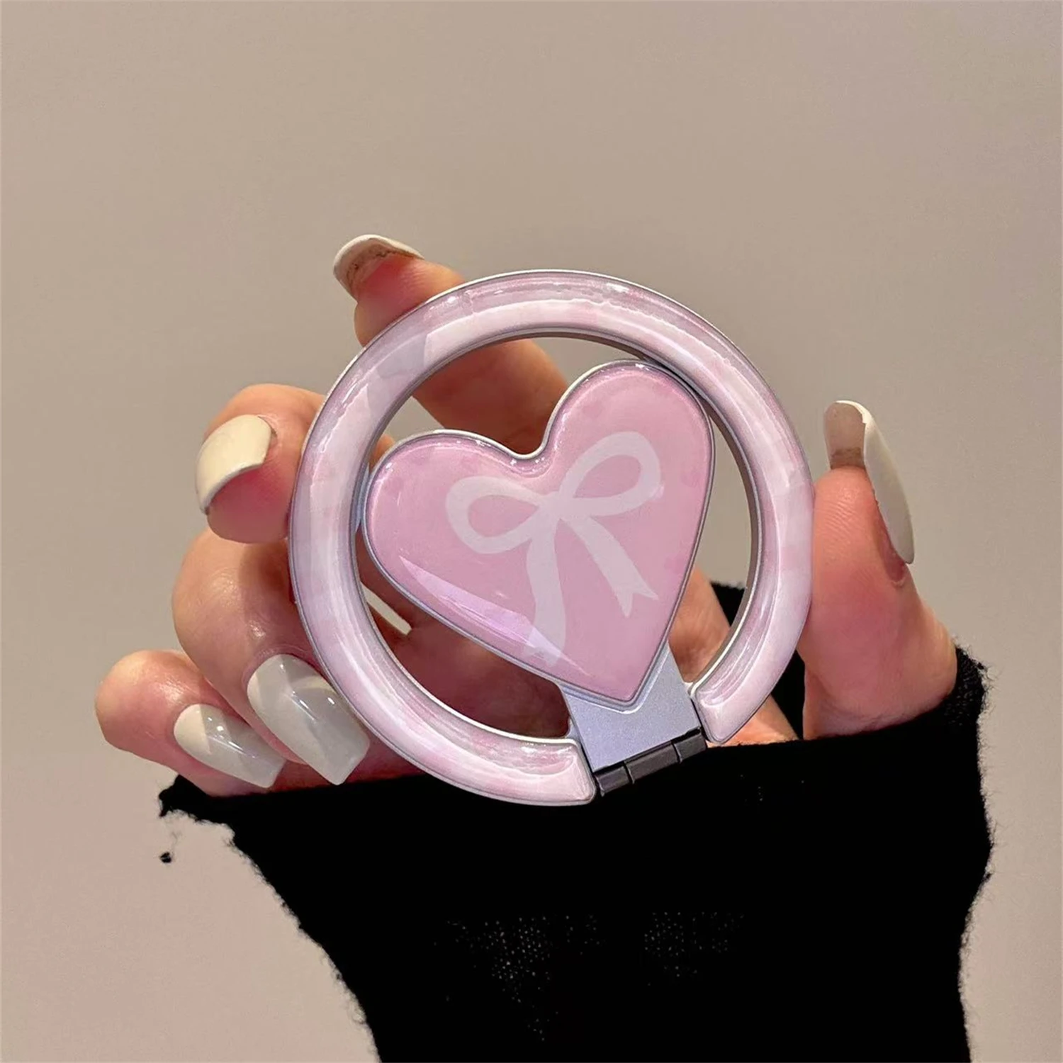 Корейская милая магнитная подставка для Magsafe Grip Tok Griptok, кронштейн, держатель для телефона, поддержка IPhone, Samsung, Pad Smart Tok
Корейская милая магнитная подставка для Magsafe Grip Tok Griptok, кронштейн, держатель для телефона, поддержка IPhone, Samsung, Pad Smart Tok