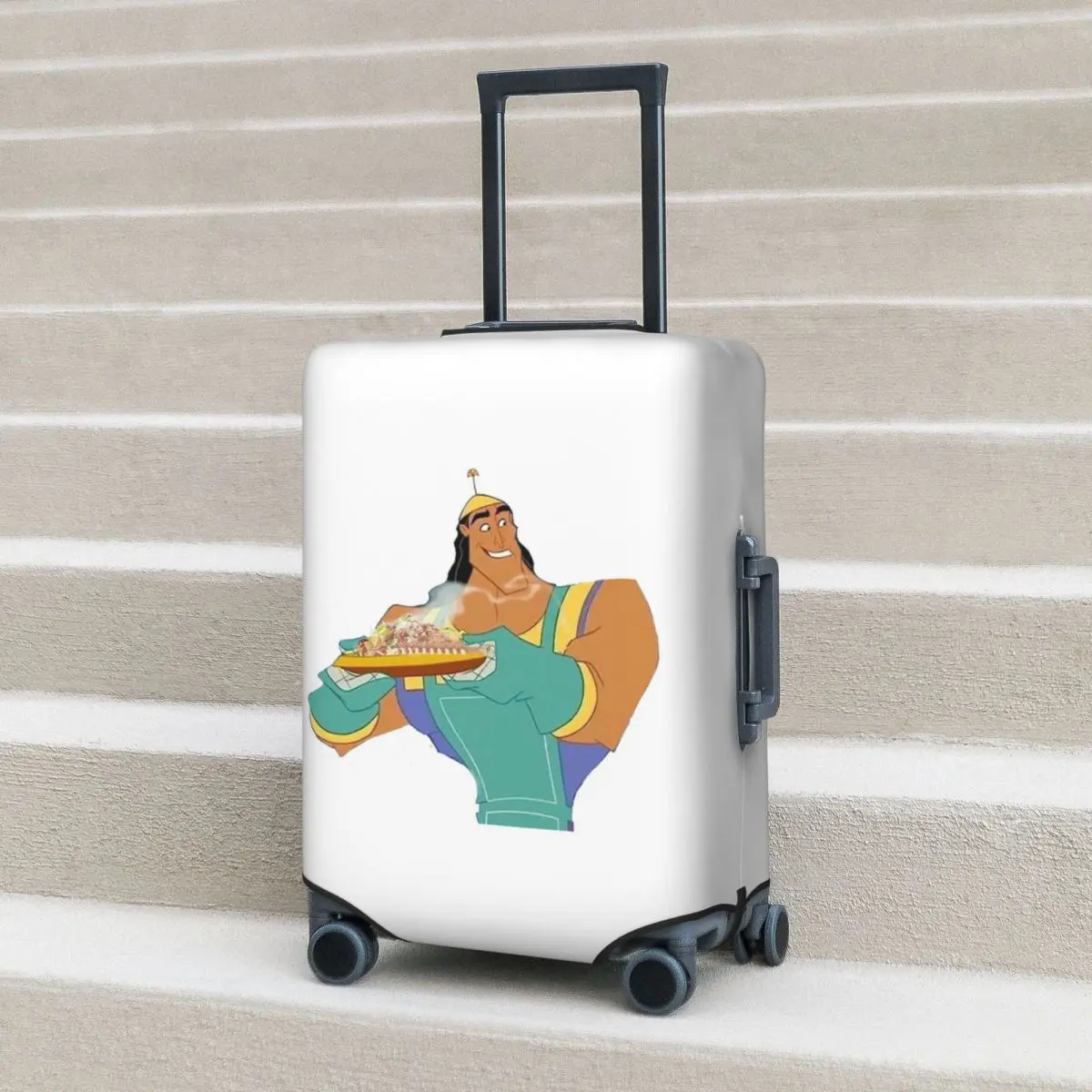 Kronk Has Spaghetti Suitcase Cover Protection Elastic Travel Luggage Protector Covers for 18-32 Inch
Kronk Has Spaghetti Suitcase Cover Protection Elastic Travel Luggage Protector Covers for 18-32 Inch