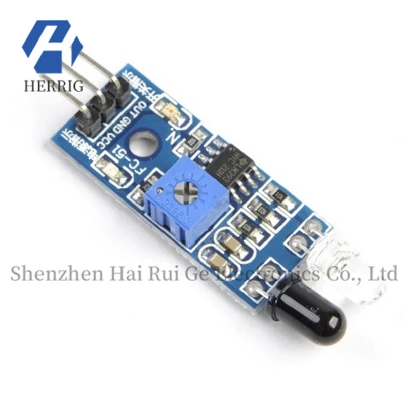 Infrared barrier module / intelligent obstacle avoidance trolley obstacle avoidance sensor module / black and white line recogni
Infrared barrier module / intelligent obstacle avoidance trolley obstacle avoidance sensor module / black and white line recogni