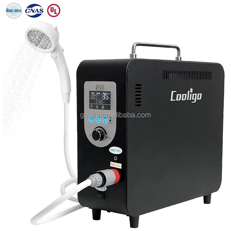 40900 BTU Portable Propane Tankless Water Heater Rechargeable 4500 MAh Battery & Pump For RV Camping Showers
40900 BTU Portable Propane Tankless Water Heater Rechargeable 4500 MAh Battery & Pump For RV Camping Showers