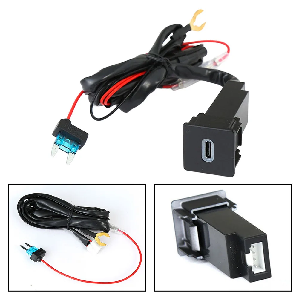 Car Charger Socket Type-C PD For D-MAX T5 21-23 Charging Outlet Power Adapter Automobiles Parts Accessories Plastic
Car Charger Socket Type-C PD For D-MAX T5 21-23 Charging Outlet Power Adapter Automobiles Parts Accessories Plastic