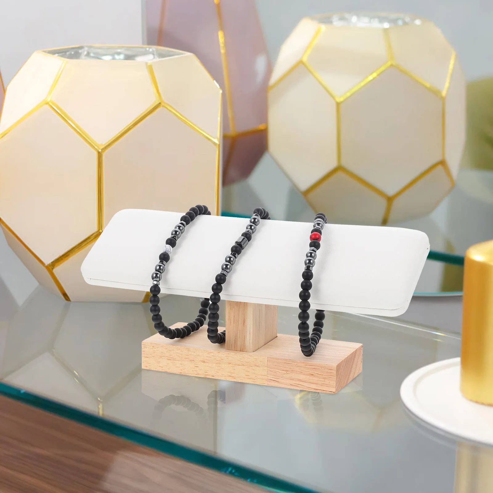 Bracelet Holder Display Stand Jewelry Holder For Tabletop Desktop Medal Sponge Wooden Jewelry Rack Multi Function
Bracelet Holder Display Stand Jewelry Holder For Tabletop Desktop Medal Sponge Wooden Jewelry Rack Multi Function