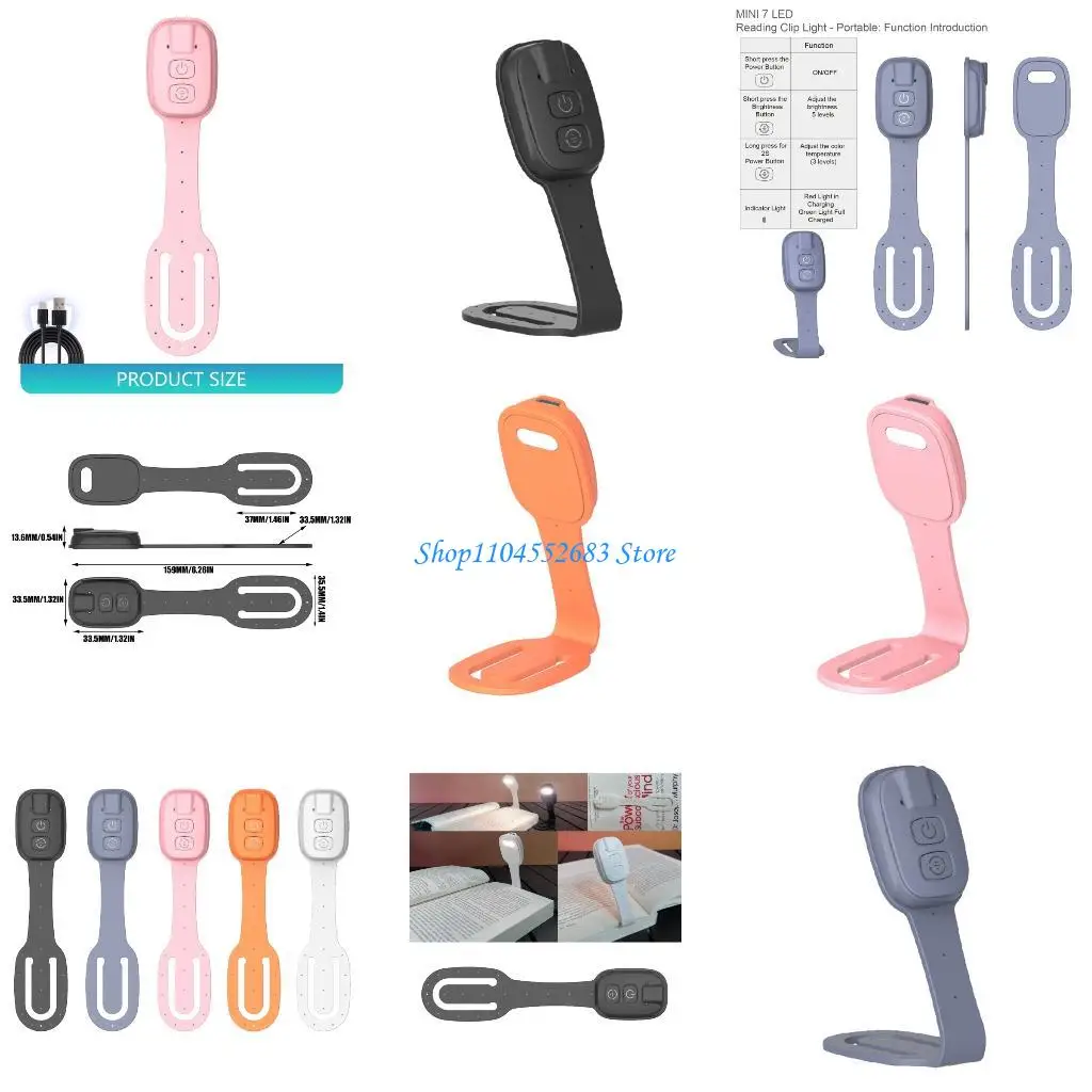 Y6GD Portable Book Light Table Lamp Eye LED Card Lamp Rechargeable Eye Caring Reading Book Clip Light Enduring
Y6GD Portable Book Light Table Lamp Eye LED Card Lamp Rechargeable Eye Caring Reading Book Clip Light Enduring