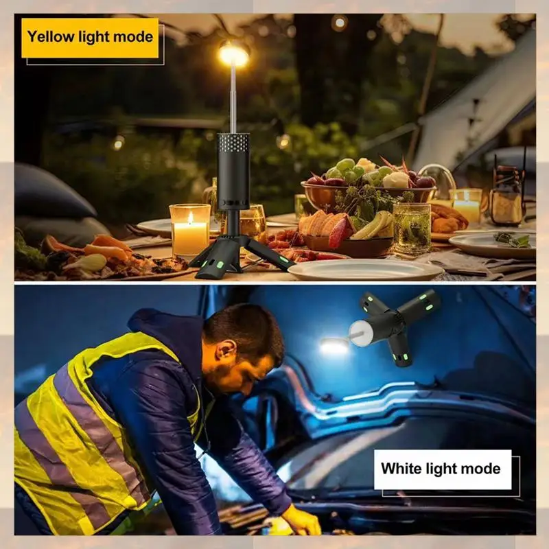 Flash Trend 2X Outdoor Telescopic Camping Light 10000Mah Portable LED Work Light Magnet Tripod Base Tent Telescoping Camping Lan
Flash Trend 2X Outdoor Telescopic Camping Light 10000Mah Portable LED Work Light Magnet Tripod Base Tent Telescoping Camping Lan