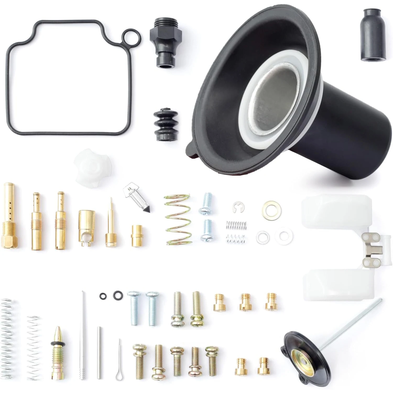 Carburetor Repair Kit for Honda Version Rebel 250/CMX 250/CA250 1985-2016, Single Carburetor Version with Plunger Assembly
Carburetor Repair Kit for Honda Version Rebel 250/CMX 250/CA250 1985-2016, Single Carburetor Version with Plunger Assembly