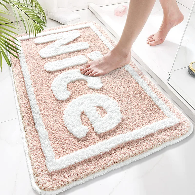 Мягкий плюшевый коврик для ванной комнаты, впитывающий быстросохнущий коврик для ванной, коврик для душа, защита для пола, декор, нескользящий ковер для гостиной, спальни
Мягкий плюшевый коврик для ванной комнаты, впитывающий быстросохнущий коврик для ванной, коврик для душа, защита для пола, декор, нескользящий ковер для гостиной, спальни