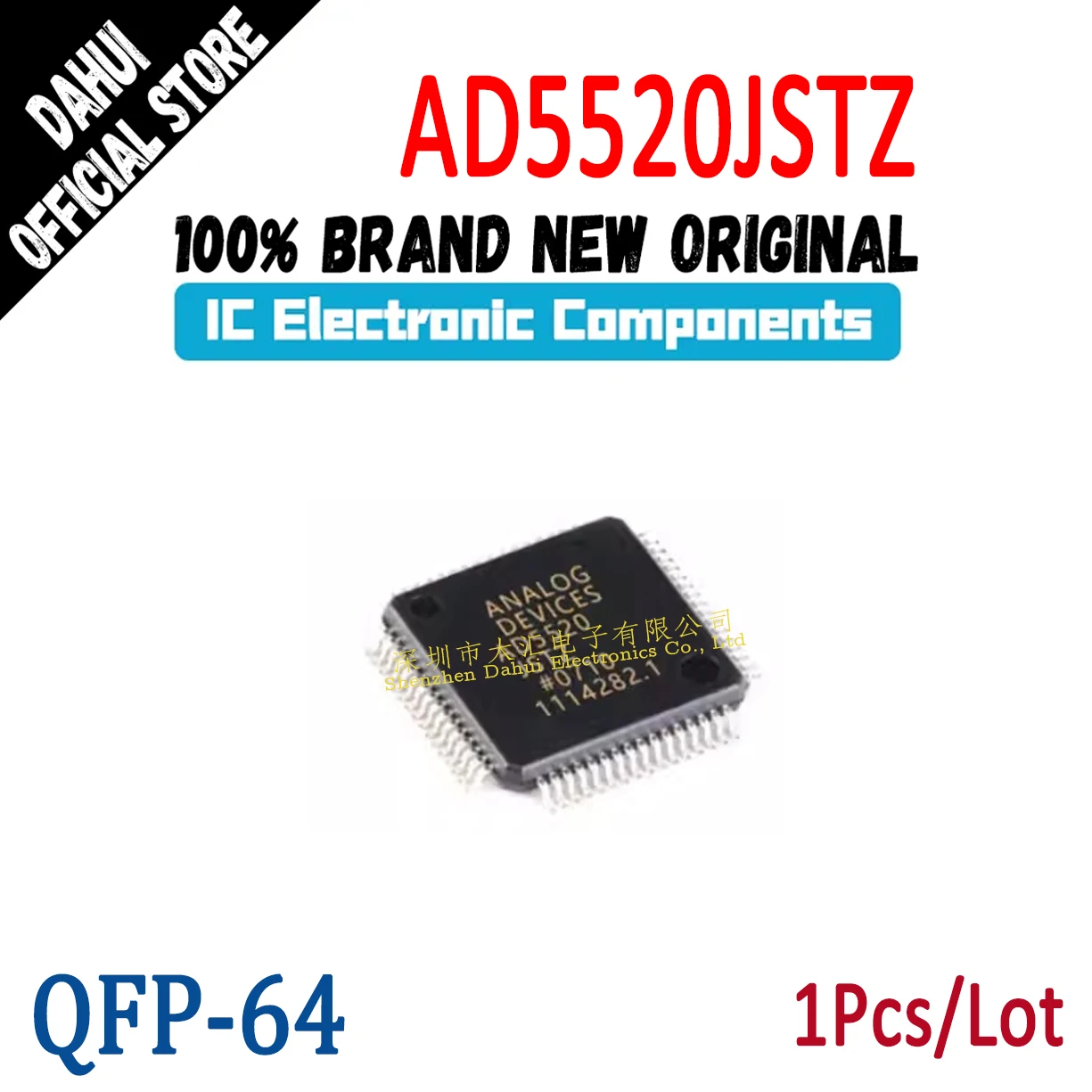 AD5520JSTZ LQFP-64 Chip IC new original
AD5520JSTZ LQFP-64 Chip IC new original