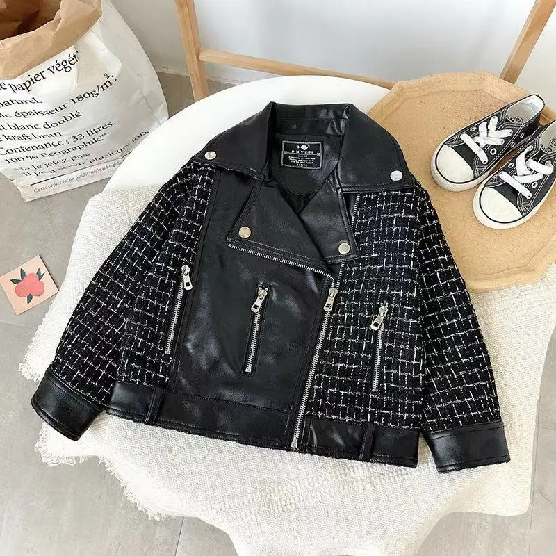 Children's Clothing Boys and Girl EJather New Styles for Children's Autumn Jackets Boys Baby Spring Casual Tops
Children's Clothing Boys and Girl EJather New Styles for Children's Autumn Jackets Boys Baby Spring Casual Tops