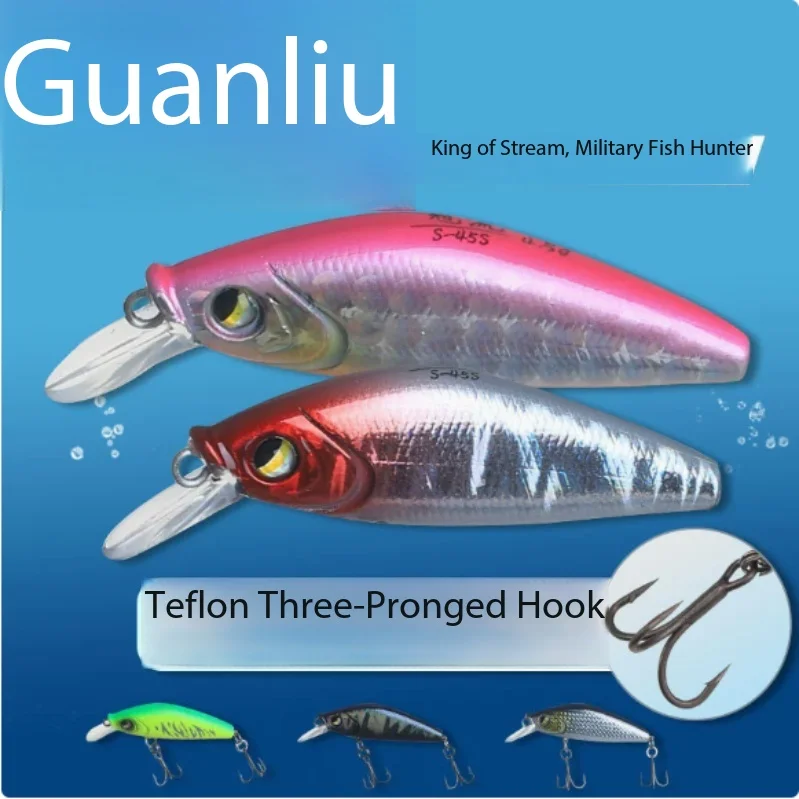 Stream Micro Minnow Hard Lure 4.5g 7g Durable Realistic Long Casting Freshwater Multi Species Bass Red Tail Fishing Tackle
Stream Micro Minnow Hard Lure 4.5g 7g Durable Realistic Long Casting Freshwater Multi Species Bass Red Tail Fishing Tackle