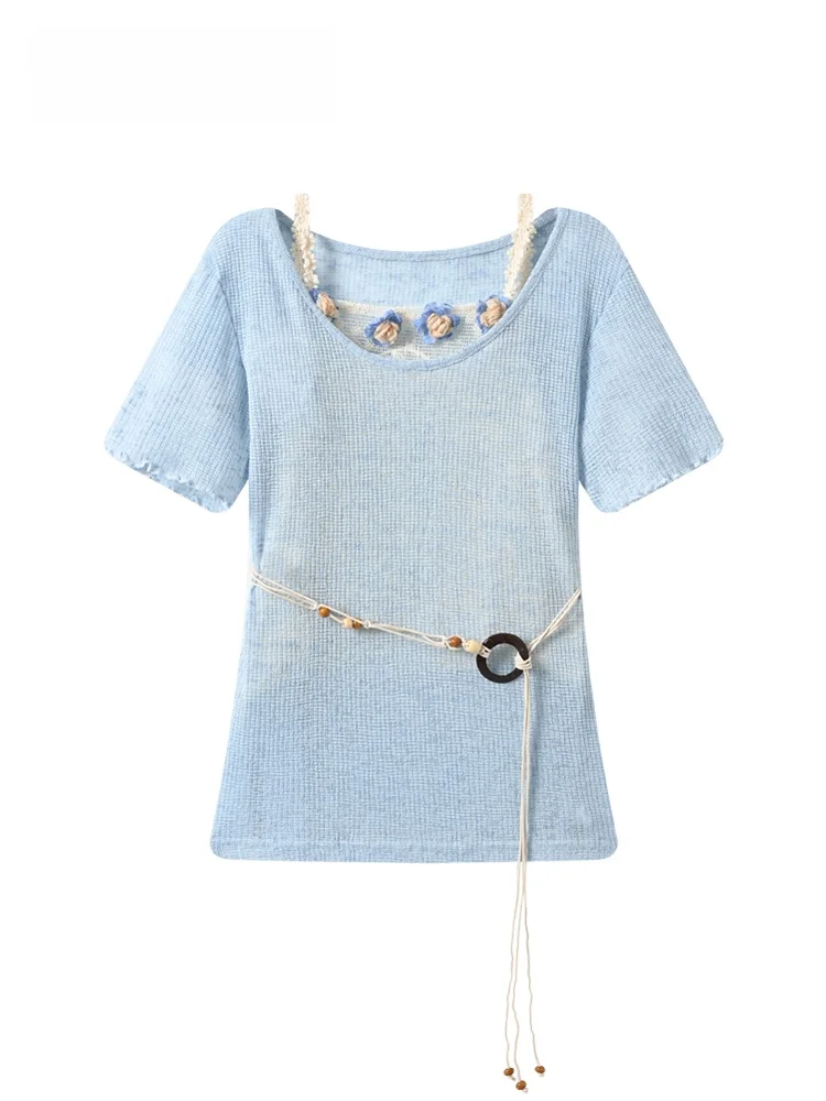 Unique Beautiful Short Sleeve T-Shirt plus Size Women's Fashion Summer Top Slimming Versatile Cute Small Trendy Initials
Unique Beautiful Short Sleeve T-Shirt plus Size Women's Fashion Summer Top Slimming Versatile Cute Small Trendy Initials
