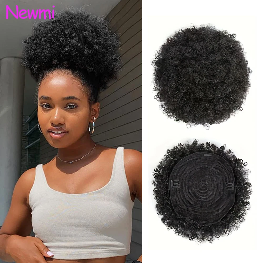 Накладной афро-хвост Newmi из 100% натуральных волос, кудрявый, для женщин
Накладной афро-хвост Newmi из 100% натуральных волос, кудрявый, для женщин