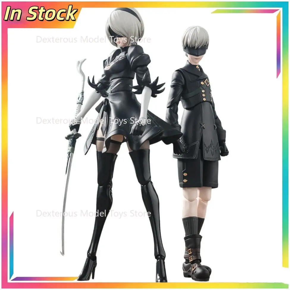 【 in Stock 】 Bandai SHF Nier Mechanical Era Yurha 2B Little Sister Sending Leaf 9S Automatic Humanoid Mobile Handpiece
【 in Stock 】 Bandai SHF Nier Mechanical Era Yurha 2B Little Sister Sending Leaf 9S Automatic Humanoid Mobile Handpiece