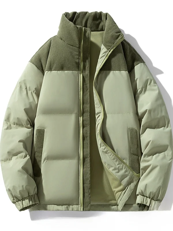 Thickened Cotton Jacket for Men And Women Casual Warm Windproof Winter Coat with Stand Collar And Zipper Closure Fashionable ...
Thickened Cotton Jacket for Men And Women Casual Warm Windproof Winter Coat with Stand Collar And Zipper Closure Fashionable ...