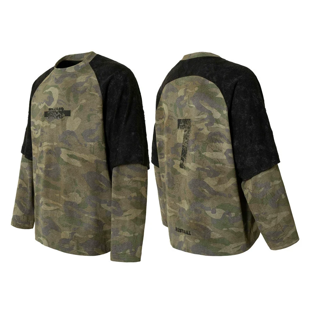 Street Punk Camouflage Long Sleeve T-Shirt For Men Sports Tee Harajuku Oversized Hip Hop Streetwear Y2K Retro Tshirt Unisex Tops
Street Punk Camouflage Long Sleeve T-Shirt For Men Sports Tee Harajuku Oversized Hip Hop Streetwear Y2K Retro Tshirt Unisex Tops