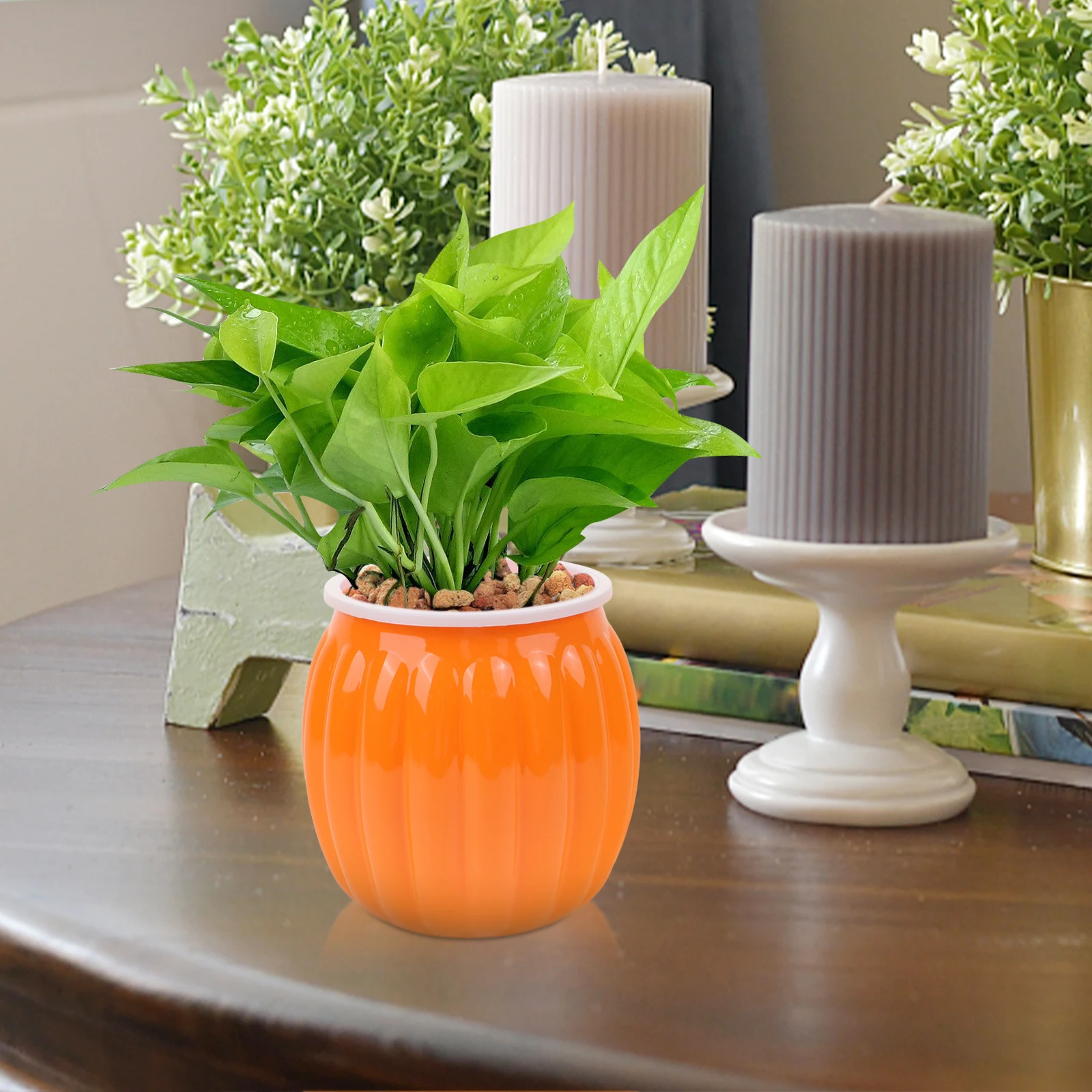 Self Watering Flowerpot Automatic Planter Water-Absorbing Plastic Flower Pot Indoor Outdoor Double Layer Air Flow Hole
Self Watering Flowerpot Automatic Planter Water-Absorbing Plastic Flower Pot Indoor Outdoor Double Layer Air Flow Hole