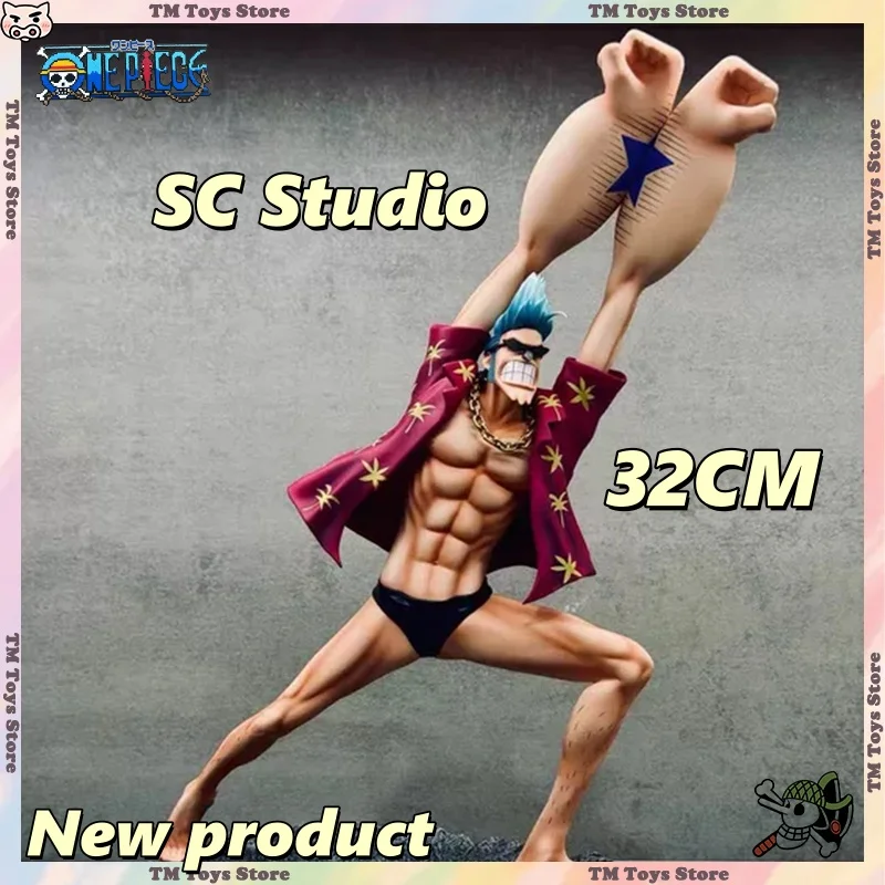 New HY Studio ONE PIECE Franky Anime Figures 32CM Two Years Ago Franky Figure PVC Statue Desktop Collection Model Gifts Toys
New HY Studio ONE PIECE Franky Anime Figures 32CM Two Years Ago Franky Figure PVC Statue Desktop Collection Model Gifts Toys