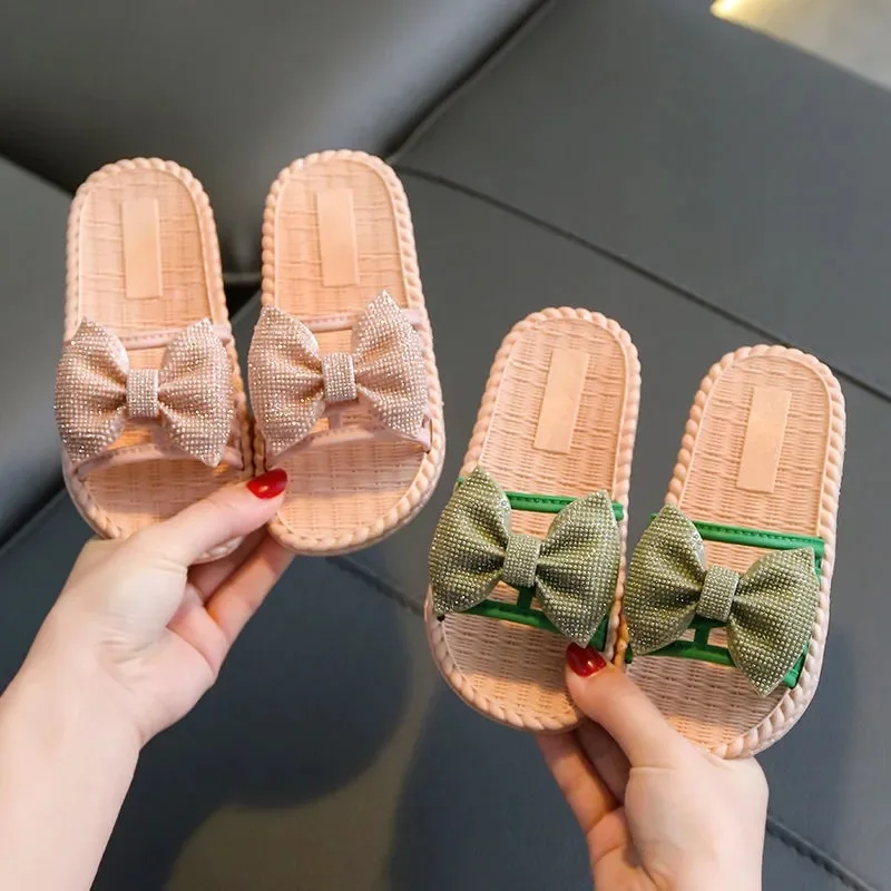 Children Slippers Girls Cute Bow Princess Beach Sandals Summer Indoor Home Slippers Non-Slip Soft Bottom Kids Girl Shoes CSH1333
Children Slippers Girls Cute Bow Princess Beach Sandals Summer Indoor Home Slippers Non-Slip Soft Bottom Kids Girl Shoes CSH1333