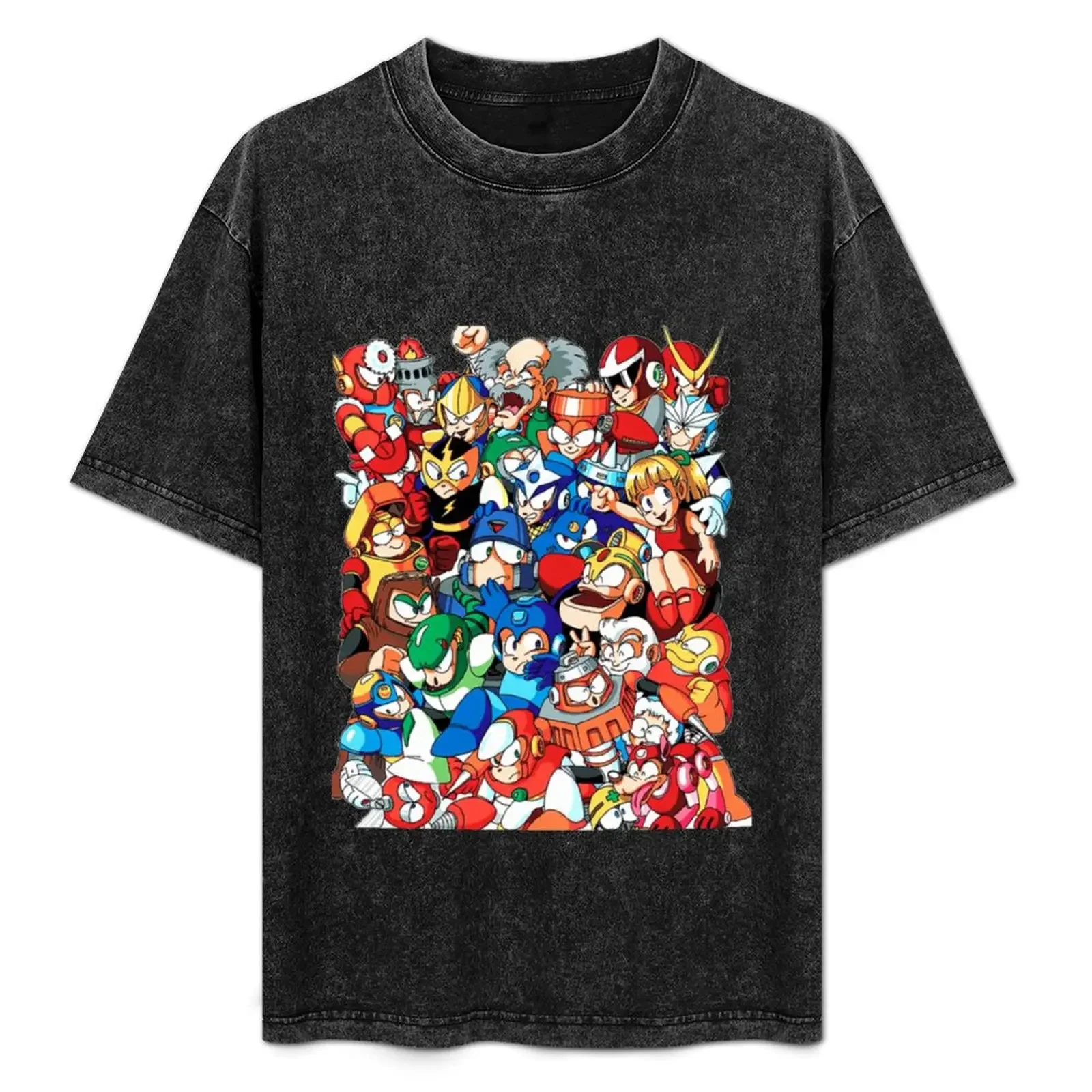 Mega Man 1 2 and 3 Robot Masters T-Shirt Odor Resistant Short Sleeve Top
Mega Man 1 2 and 3 Robot Masters T-Shirt Odor Resistant Short Sleeve Top