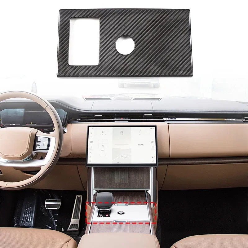 For Range Rover Vogue L460 2024+ Car Central Control Gear Panel Decorative Cover Sticker Carbon Fiber Auto Accessories
For Range Rover Vogue L460 2024+ Car Central Control Gear Panel Decorative Cover Sticker Carbon Fiber Auto Accessories