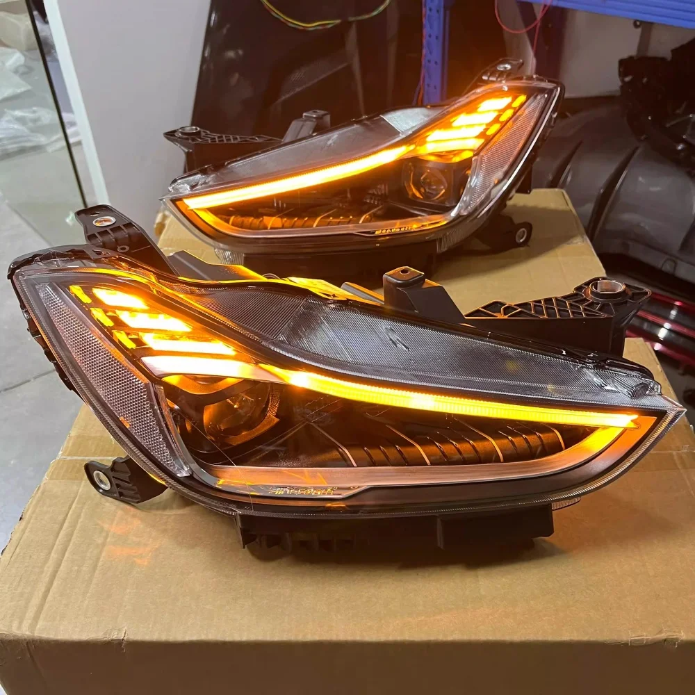 Фара в сборе для Maserati Ghibli 14-20, модифицированная светодиодная матричная фара, DRL, дневные ходовые огни, указатель поворота
Фара в сборе для Maserati Ghibli 14-20, модифицированная светодиодная матричная фара, DRL, дневные ходовые огни, указатель поворота