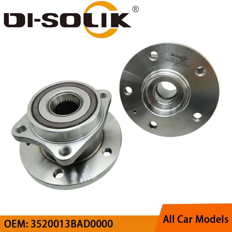 DI-SOLIK Auto Car Parts 4WD Rear Wheel Hub Bearing Assembly 3520013BAD0000 for Gac Trumpchi GS5/GS5S/GA8/GA6
DI-SOLIK Auto Car Parts 4WD Rear Wheel Hub Bearing Assembly 3520013BAD0000 for Gac Trumpchi GS5/GS5S/GA8/GA6