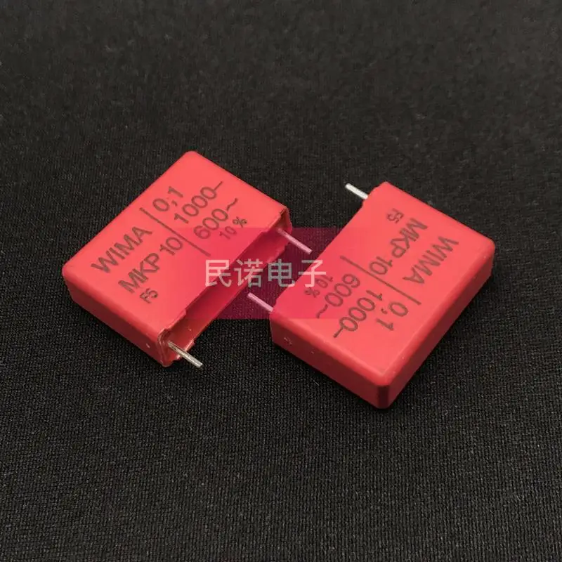 5/10/20/50pcs German WIMA Film Capacitor MKP10 1000V 0.1UF 1000V 104 100NF Pitch 22.5mm Audio passive capacitor
5/10/20/50pcs German WIMA Film Capacitor MKP10 1000V 0.1UF 1000V 104 100NF Pitch 22.5mm Audio passive capacitor