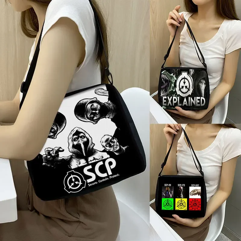 SCP Secure Contain Protect Print Shoulder Bag Scp 173 049 Women Handbags Fashion Crossbody Bag for Travel Casual Storage Bags
SCP Secure Contain Protect Print Shoulder Bag Scp 173 049 Women Handbags Fashion Crossbody Bag for Travel Casual Storage Bags