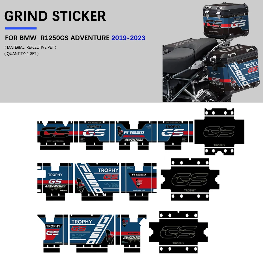 Motorcycle Sticker For BMW R1250GS R1250 R 1250 R GS GSA Trunk Aluminium Tail Top Cases Panniers Luggage Adventure gsa 2019-2023
Motorcycle Sticker For BMW R1250GS R1250 R 1250 R GS GSA Trunk Aluminium Tail Top Cases Panniers Luggage Adventure gsa 2019-2023