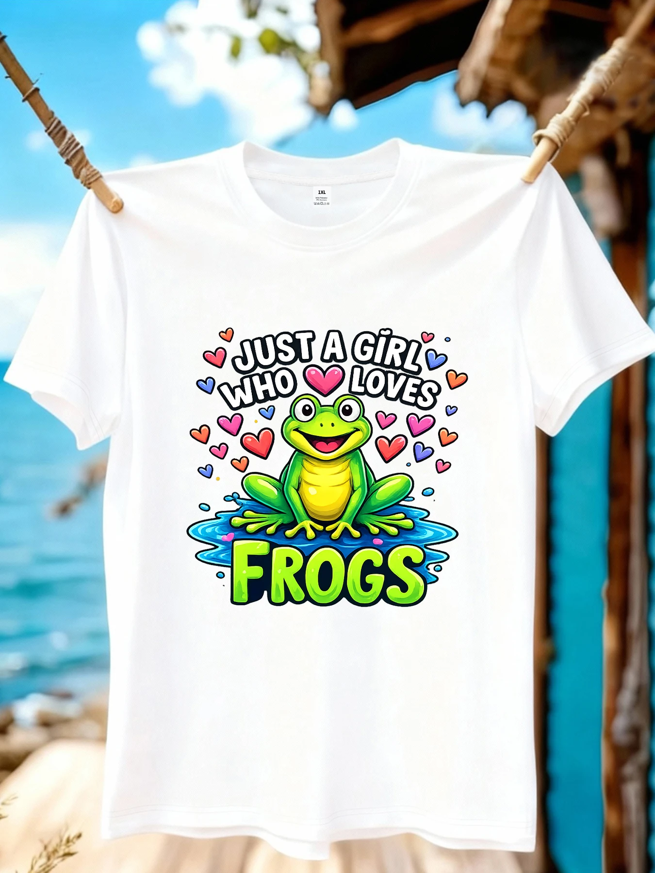 【WZM1041134】Frog Prince print plus size women's round neck summer casual short sleeved street fashion versatile T-shirt
【WZM1041134】Frog Prince print plus size women's round neck summer casual short sleeved street fashion versatile T-shirt
