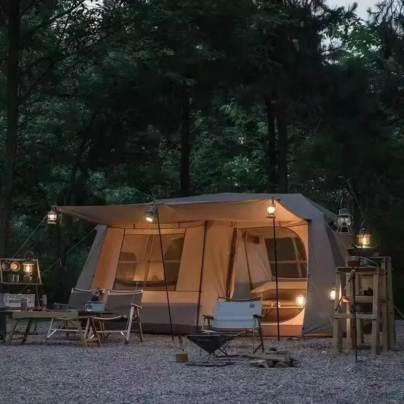 Tent Outdoor Camping Two Bedroom Family Tent
Tent Outdoor Camping Two Bedroom Family Tent