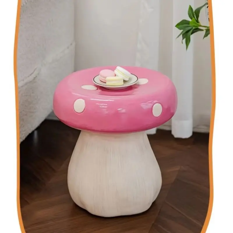 Modern Mushroom Shaped Stools Ottomans Nordic round Small Side Tables Living Room Sofa Household Coffee Table
Modern Mushroom Shaped Stools Ottomans Nordic round Small Side Tables Living Room Sofa Household Coffee Table