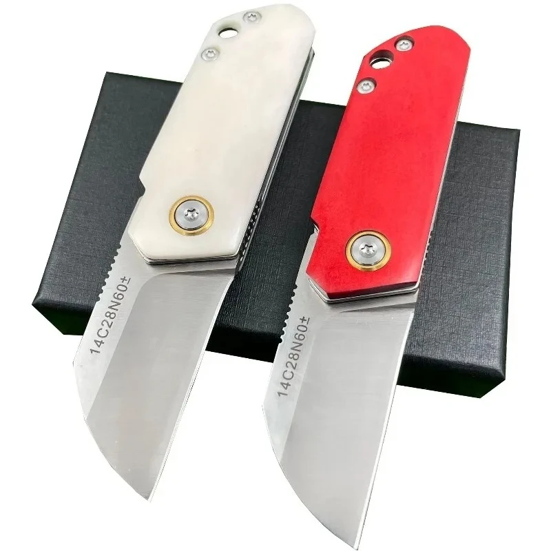 7241 Mini Folding Pocket Knives 14C28N Steel 60HRC High Hardness Outdoor Camping Hiking Portable Unpacking Knives EDC Multitool
7241 Mini Folding Pocket Knives 14C28N Steel 60HRC High Hardness Outdoor Camping Hiking Portable Unpacking Knives EDC Multitool