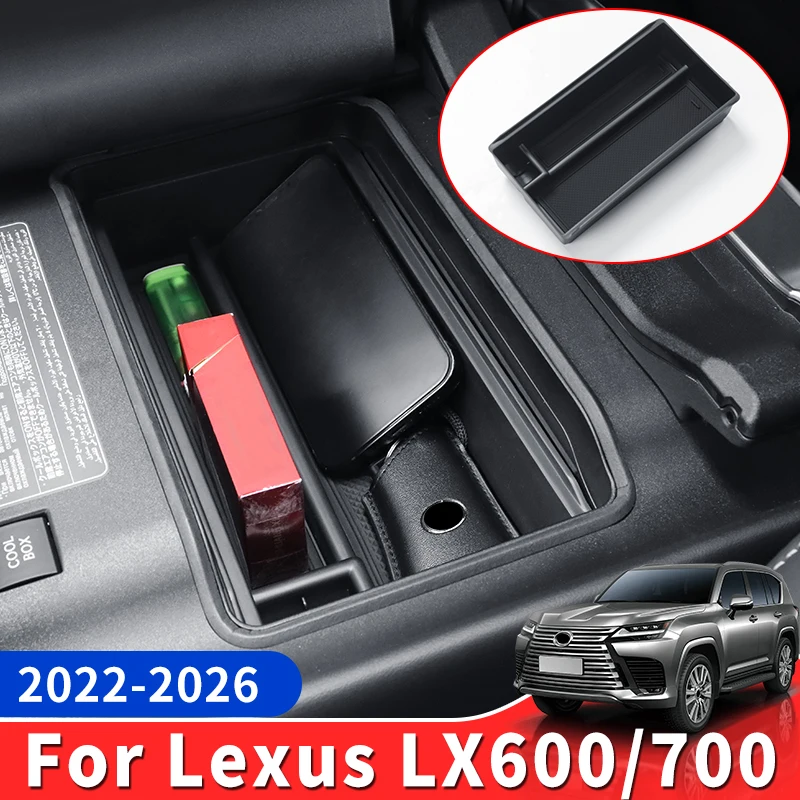 For Toyota Lexus LX600 LX700 600 700 2022-2026 Car Armrest Box Storage Organizer Double Layer Tray Interior Upgraded Accessories
For Toyota Lexus LX600 LX700 600 700 2022-2026 Car Armrest Box Storage Organizer Double Layer Tray Interior Upgraded Accessories