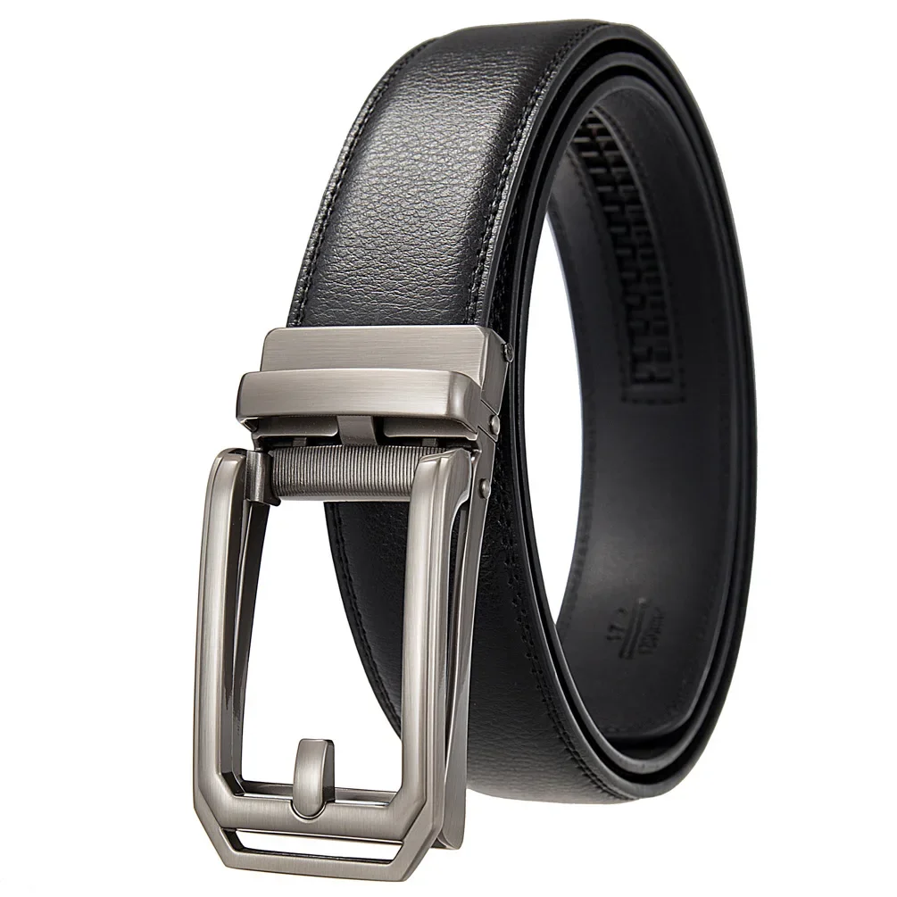 Fashion Mens Belt Cowskin Leather Belts Business Style Black Formal Automatic Buckle Luxury Designer Belts Men 3.5cm Width B1313
Fashion Mens Belt Cowskin Leather Belts Business Style Black Formal Automatic Buckle Luxury Designer Belts Men 3.5cm Width B1313