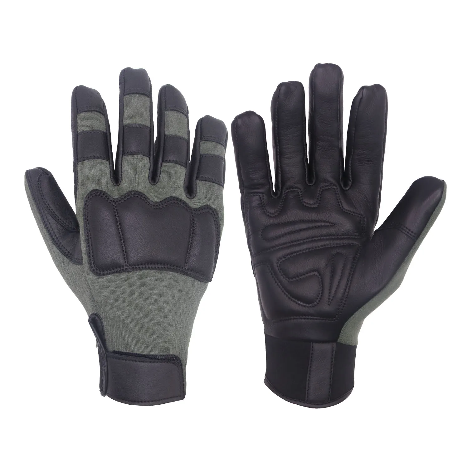 PRI Wholesale Goatskin Leather Full Finger Outdoor Sports Motorbike Climbing Hiking Hunting Tactical Anti-vibrasion Gloves
PRI Wholesale Goatskin Leather Full Finger Outdoor Sports Motorbike Climbing Hiking Hunting Tactical Anti-vibrasion Gloves
