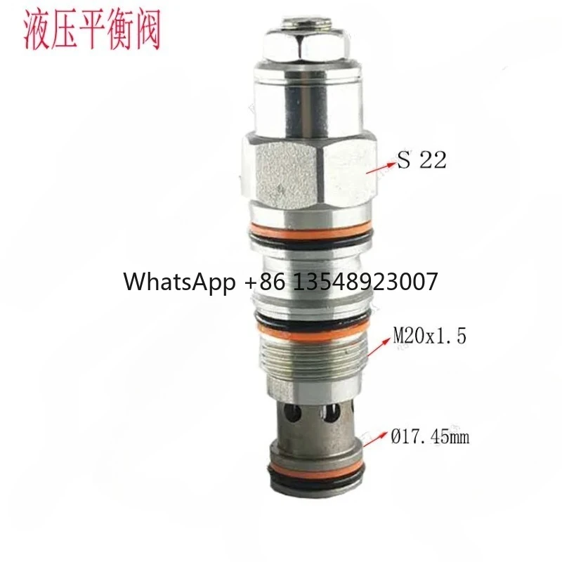 Hydraulic Balance Valve CBCA Is Suitable for Construction Machinery Pressure Valve CBCH-LHN
Hydraulic Balance Valve CBCA Is Suitable for Construction Machinery Pressure Valve CBCH-LHN