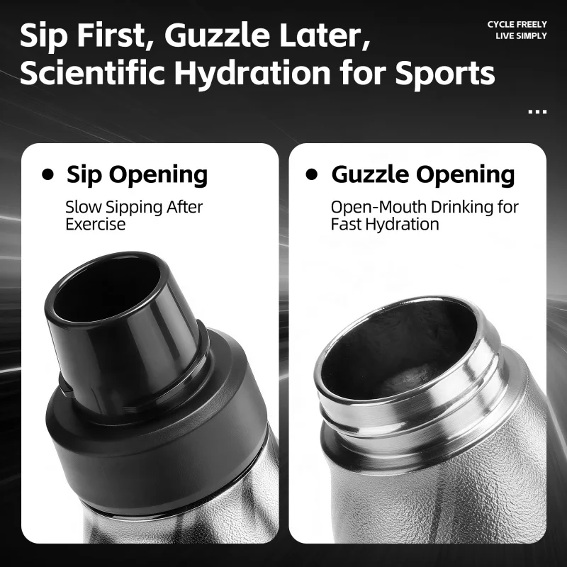 WEST BIKING Titanium Alloy Insulated Water Bottle 6-7H Heat Retention Cycling Flask Lightweight Rustproof Sports Bottle
WEST BIKING Titanium Alloy Insulated Water Bottle 6-7H Heat Retention Cycling Flask Lightweight Rustproof Sports Bottle
