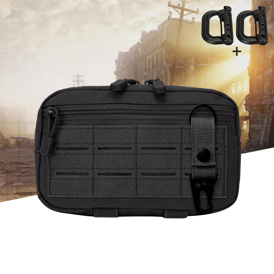 Outdoor Multi-Functional Belt Bag MOLLE Side Pocket Laser Magic Sticky Storage Bag EDC Tool Kit
Outdoor Multi-Functional Belt Bag MOLLE Side Pocket Laser Magic Sticky Storage Bag EDC Tool Kit