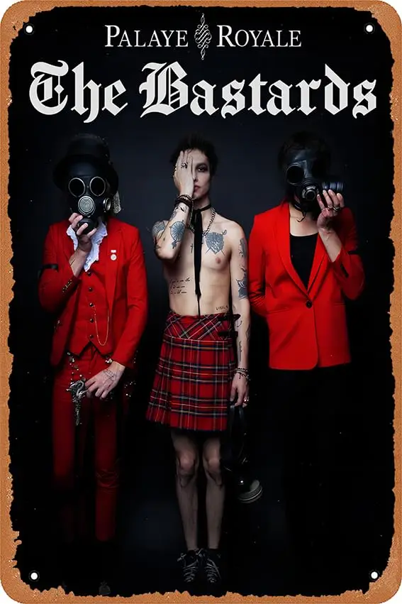Винтажный постер Palaye Royale The ублюдки World Tour 2020 года, металлический жестяной ретро знак 8x12 дюймов, домашний бар, мужская пещера, Настенный декор
Винтажный постер Palaye Royale The ублюдки World Tour 2020 года, металлический жестяной ретро знак 8x12 дюймов, домашний бар, мужская пещера, Настенный декор