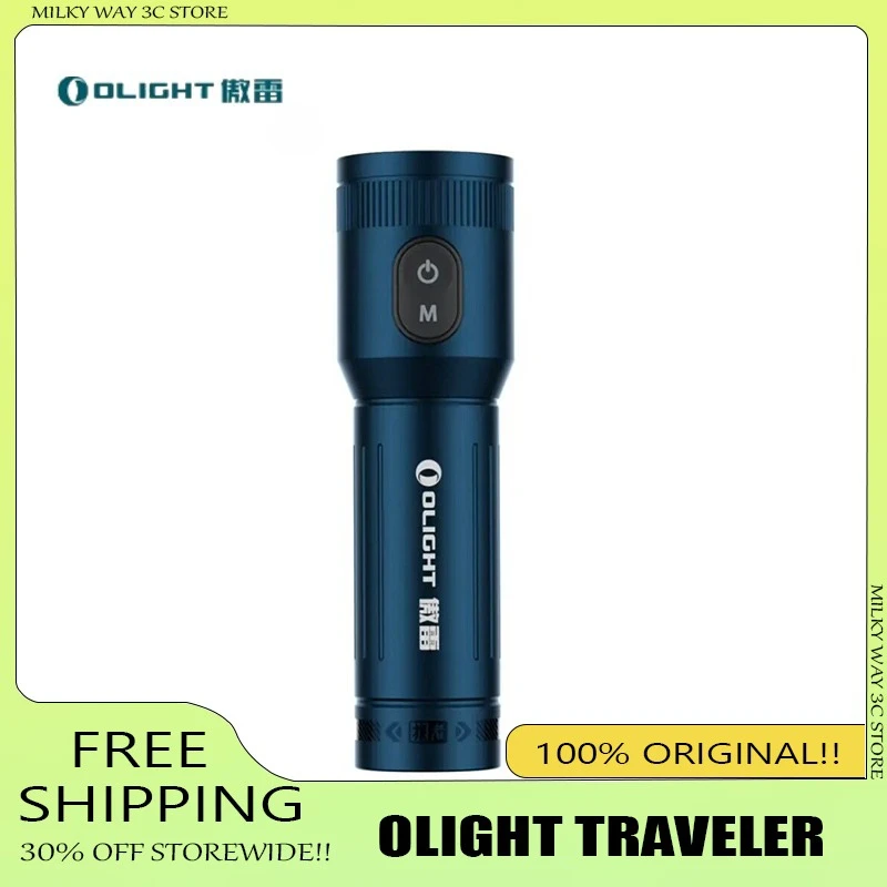 OLIGHT Traveler Rechargeable Flashlight LED Portable Outdoor High Quality Independent High/Low Beam Flashlight 1000lumen Lamp
OLIGHT Traveler Rechargeable Flashlight LED Portable Outdoor High Quality Independent High/Low Beam Flashlight 1000lumen Lamp