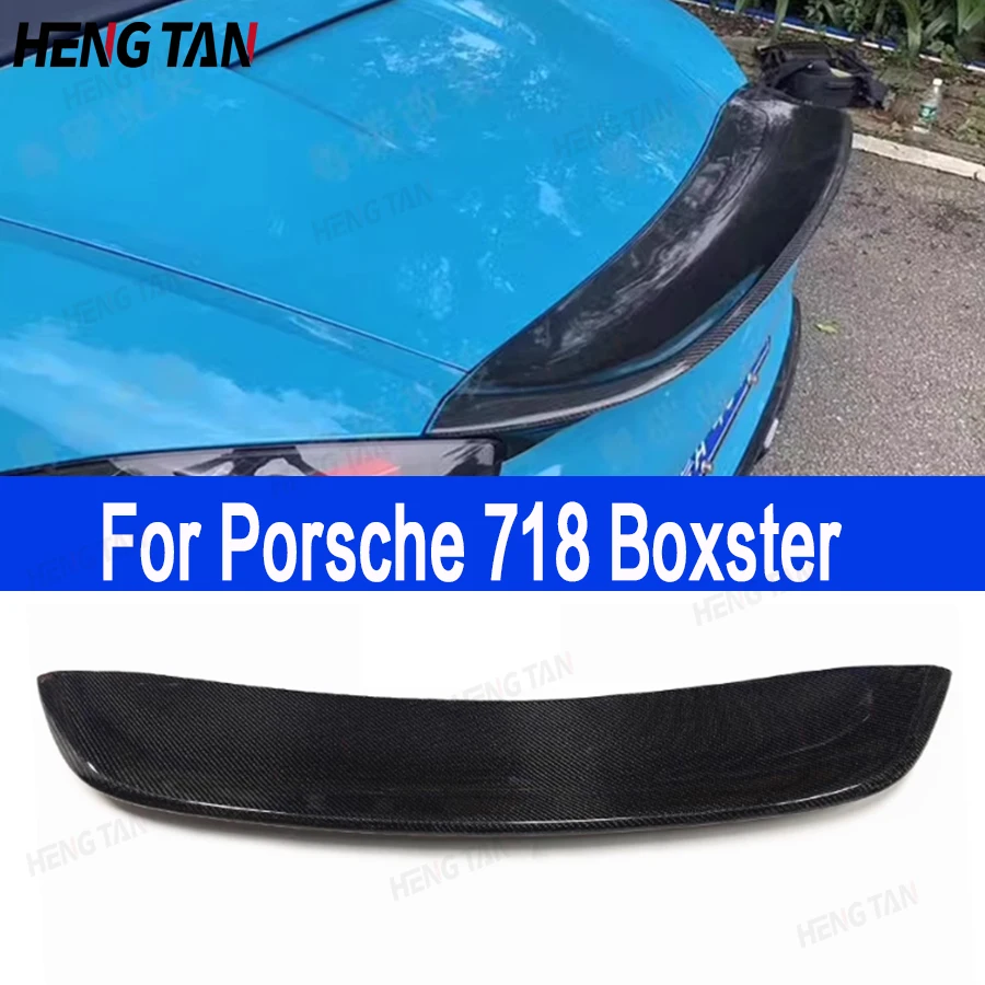 Для porsche 718 Boxster Style Высококачественные хвостовые плавники из углеродного волокна, задний спойлер на палубе, автомобильное крыло в виде утконоса, модернизация заднего крыла
Для porsche 718 Boxster Style Высококачественные хвостовые плавники из углеродного волокна, задний спойлер на палубе, автомобильное крыло в виде утконоса, модернизация заднего крыла
