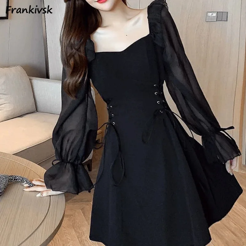Dresses Women Summer Breathable Mature Elegant Retro Loose Casual Fashionable All-match Korean Style Design Solid Long Sleeve
Dresses Women Summer Breathable Mature Elegant Retro Loose Casual Fashionable All-match Korean Style Design Solid Long Sleeve